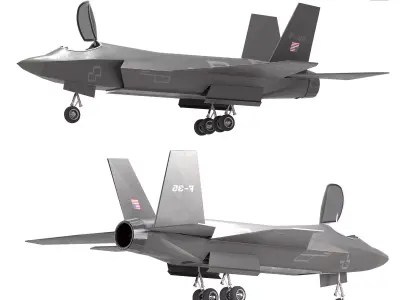  F-35 jet 3D model