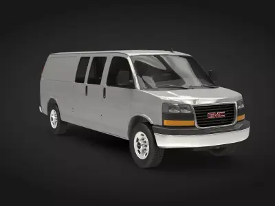 GMC Savana LWB 3D model