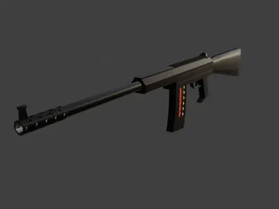 Shotgun 3D model 10