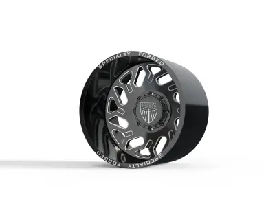 REAR SPECIALITY FORGED D035 WHEEL 3D MODEL 3D model