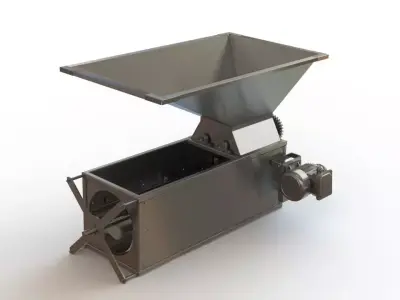Grape Crusher Low-poly 3D model