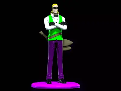 Helmeppo - SWORD - One piece - Split part 3D print model