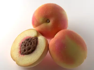  Peach Photorealistic 