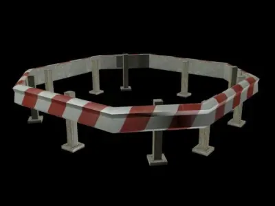 Airport Misc Pack - 16 Models Low-poly 3D model