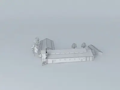 Catholic church Free 3D model