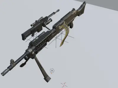 Military grade weapons 3D model