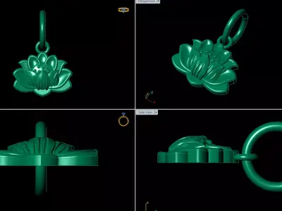 pendant jewelry pendant 3D print 3D print model