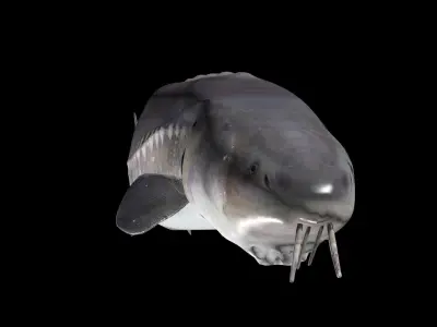 White Sturgeon 3D model