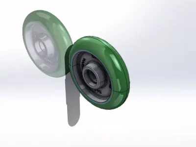 Roda 82 ACE Schioppa Wheel 3D model