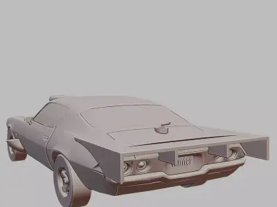 Drag Car 3D Printable  3D print model
