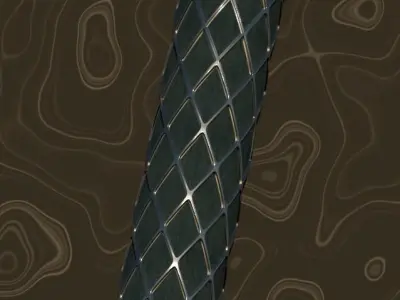 Detailed ceremonial katana model Free 3D model