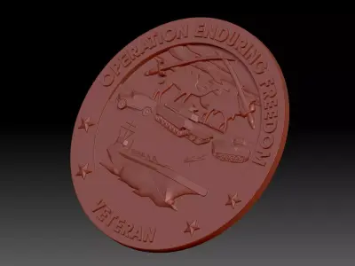 Token 3D print model