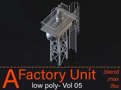 Factory unit- Vol5 3D model