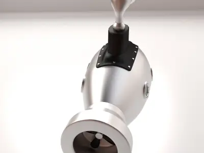 Cartoon Submarine 3D model