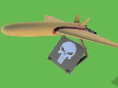TUSAS TURNA IHA - Flying Home Decor 3D Print Airplane UAV 3D print model purchase