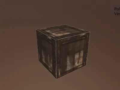 Exterior models pack  Low-poly 3D model