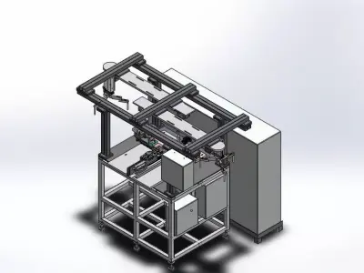 RING GEAR MACHINE 3D model