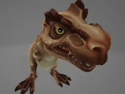 DINOTO dinosaur Free 3D model