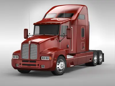 Kenworth T600 1985 - 2008 3D model