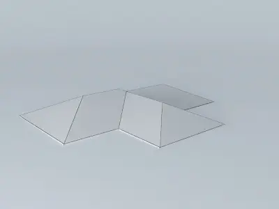 two triangles Free 3D model