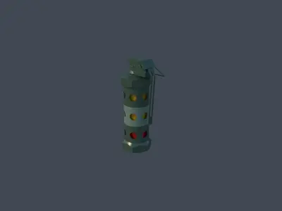 I-84 Stun Grenade Low-poly 3D model