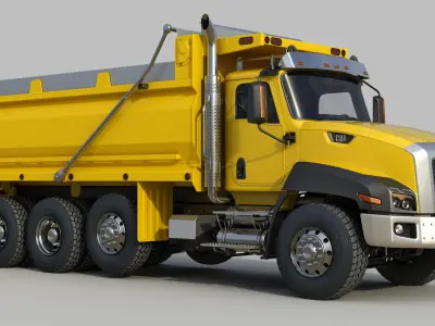 Dump Truck CT660S 3D model