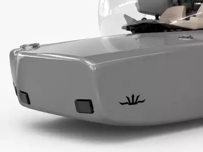 Triton 1650 - Private Submarine 3D model
