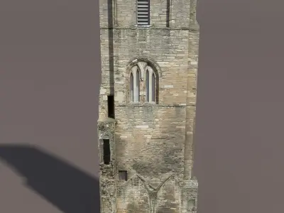 Castle Ruin Pack Low poly 3d Model Low-poly 3D model