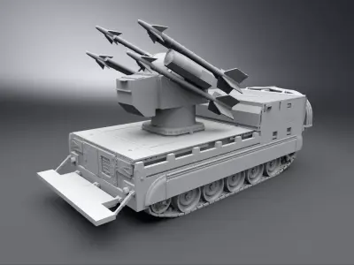 Mim 72 Chaparral Scale model 3D print model