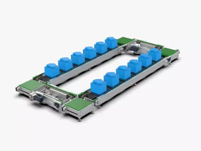 Speed Chain Transplanting Body Line 3D model