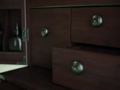 Alchemy Bottle Chest 3D model