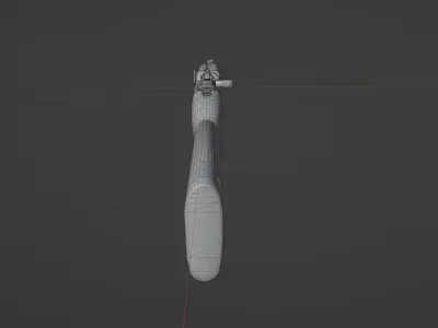 M1 M2 Carbine  Low-poly 3D model