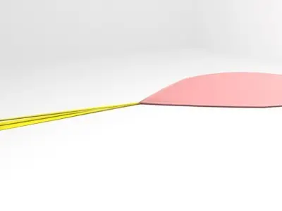 Heart Kite 3D model