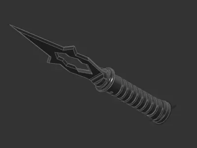 Knife toy 3D print model