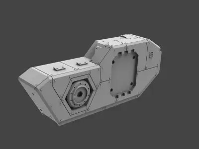 Armored Might MRHV - Tracked Propulsion 3D print model