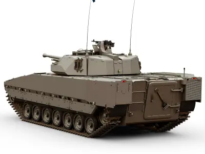 Improved CV-90 3D model