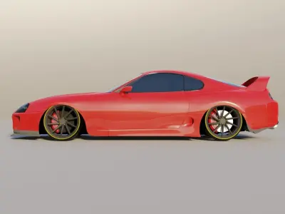 Toyota Supra mk4 Free 3D model by manimahin83