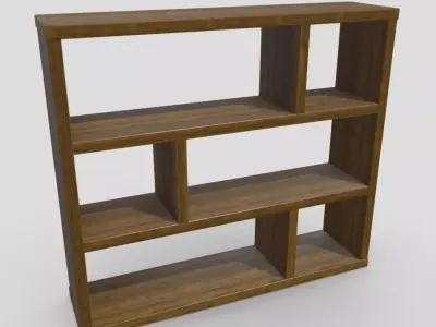 CC0 - Shelf 5 Free low-poly 3D model