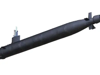 US Submarine Virginia SSN-774 3D model