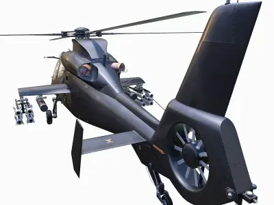 Harbin Z-19 3D model purchase
