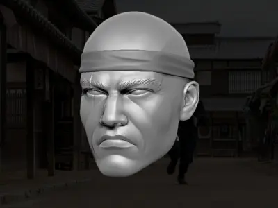 Hard Master GI Joe Fan Art 3D printables for Action Figures 3D print model