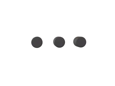 Morse Code S v1 001 Low-poly 3D model