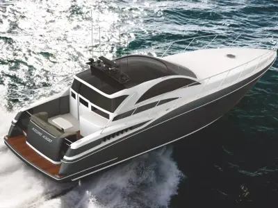 43 Foot Express Motor Yacht 3D model