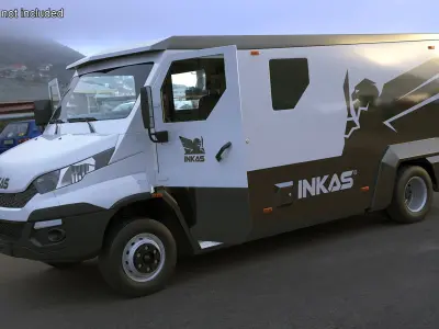  Iveco CIT Armored Vehicle Simplified 