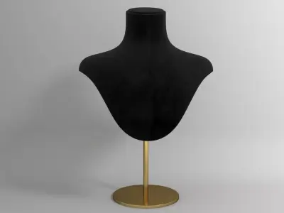 Neck Mannequin 3D model