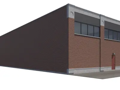 Commercial-032 Office Building 3D model