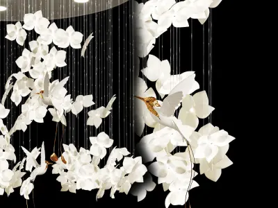 Chandelier Sagarti Ellea 90 3D model