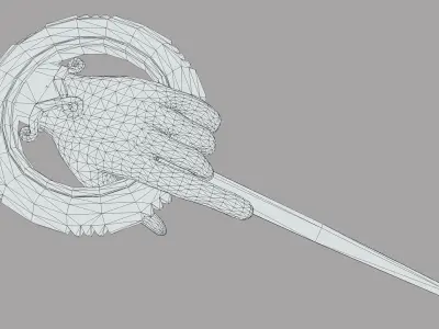 Hand of the Queen Pin - Game of Thrones - PBR  Low-poly 3D model