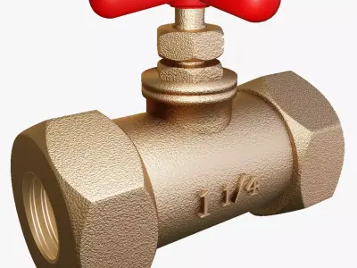 Shut off Valve 3D model