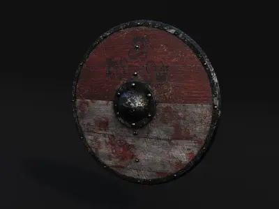 Vikings Shield 3D model   3D model